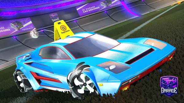 A Rocket League car design from Spxtacular