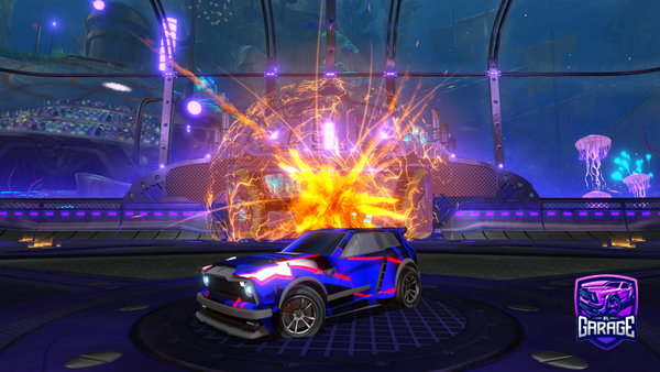 A Rocket League car design from Toal0512