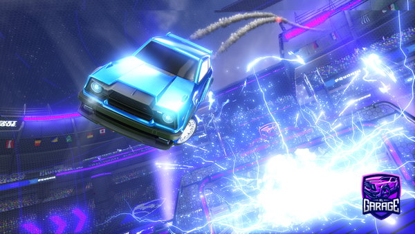 A Rocket League car design from cilioz