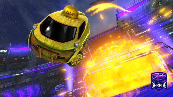 A Rocket League car design from kylemaker