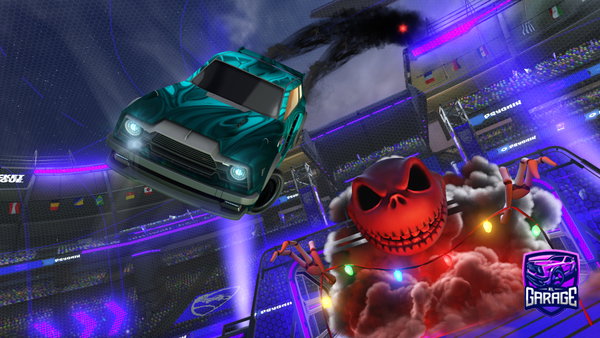 A Rocket League car design from TTV_Toshiba