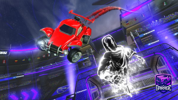 A Rocket League car design from gorilla14