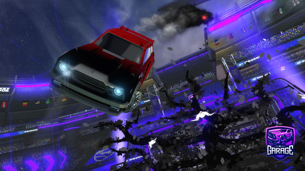 A Rocket League car design from OnajlikizHR