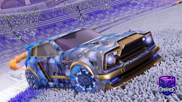 A Rocket League car design from B0ttson