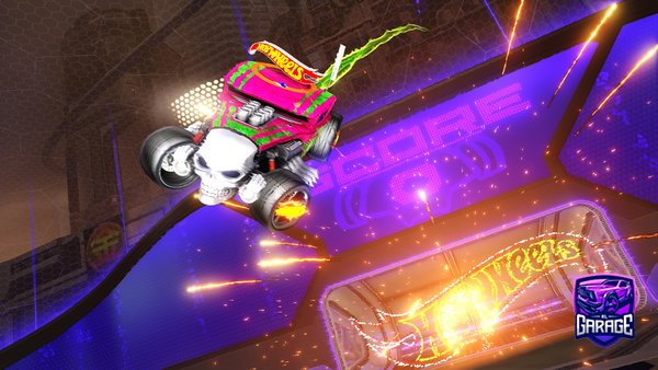 A Rocket League car design from KJR7510
