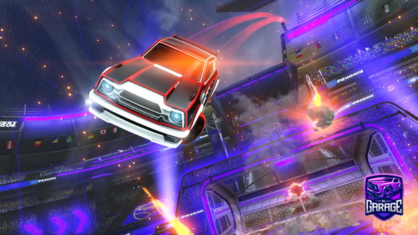 A Rocket League car design from Damiend123