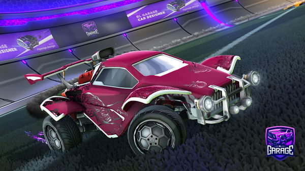 A Rocket League car design from aberaham