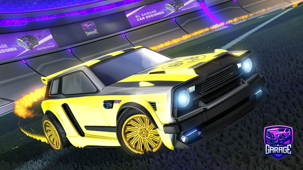 A Rocket League car design from JGolzXbox