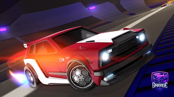 A Rocket League car design from MSereSM