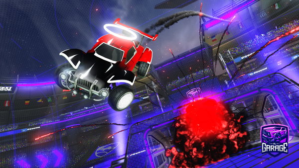 A Rocket League car design from hfylflyzlydyoditditd