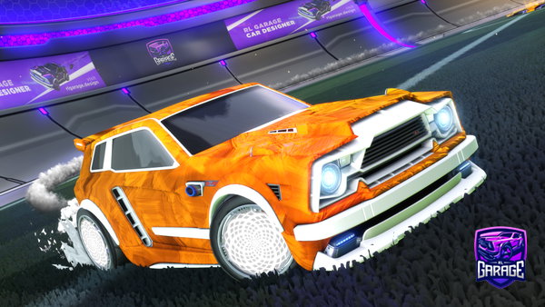 A Rocket League car design from ZuukaBlue