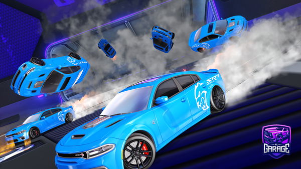 A Rocket League car design from Mystic4645