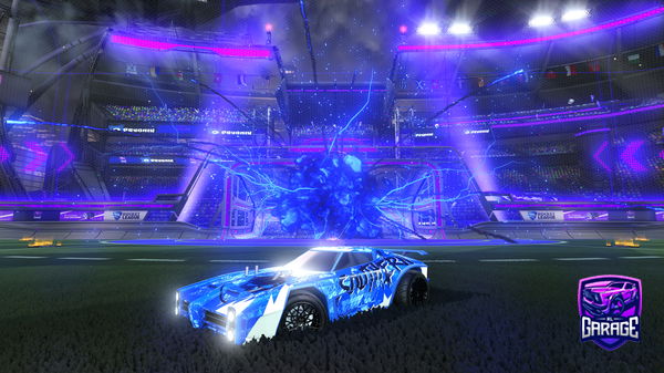 A Rocket League car design from boosted497