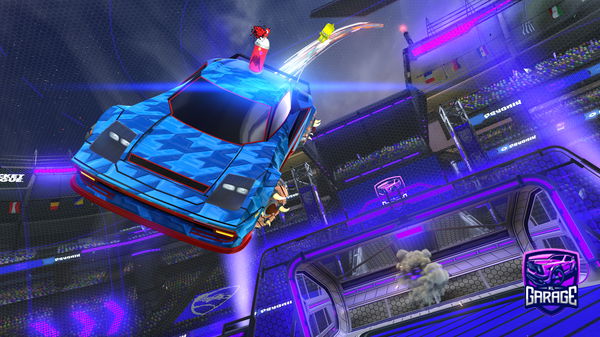 A Rocket League car design from G2186