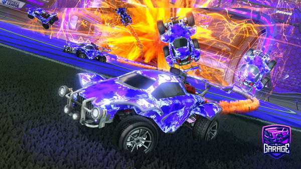 A Rocket League car design from Hugooooo17