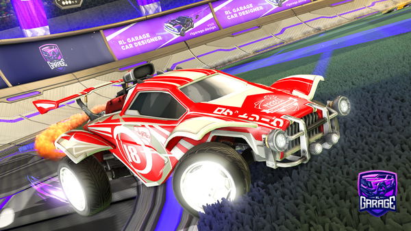 A Rocket League car design from TH3PR0PLAY3R