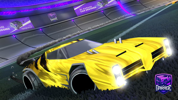 A Rocket League car design from hekdjeienx