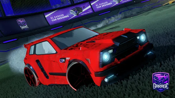 A Rocket League car design from GYATSLAPER