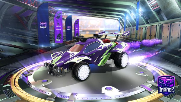 A Rocket League car design from PaulyWag