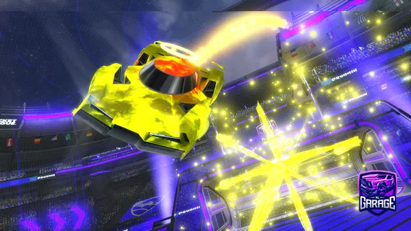 A Rocket League car design from WinVNo137