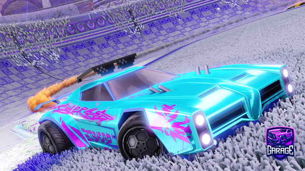 A Rocket League car design from MatSpilote