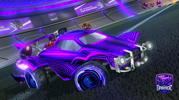 A Rocket League car design from instanthit