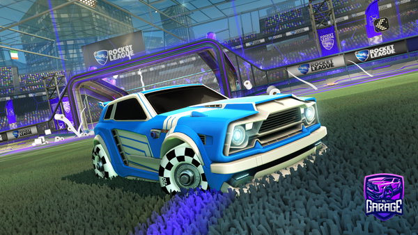 A Rocket League car design from BlueSix
