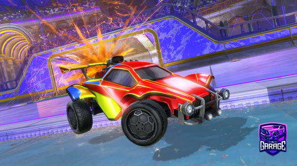 A Rocket League car design from Beweq