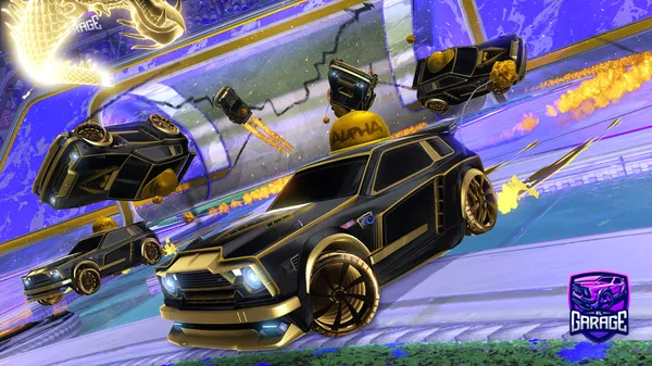 A Rocket League car design from French-Fry_