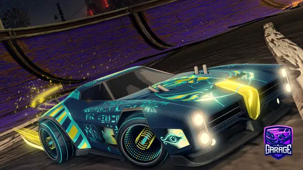 A Rocket League car design from password_1980