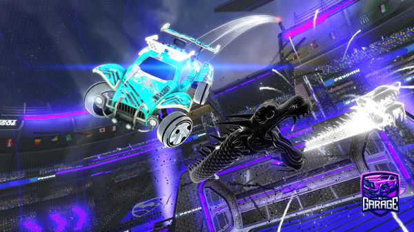 A Rocket League car design from DARKOFFWHITE