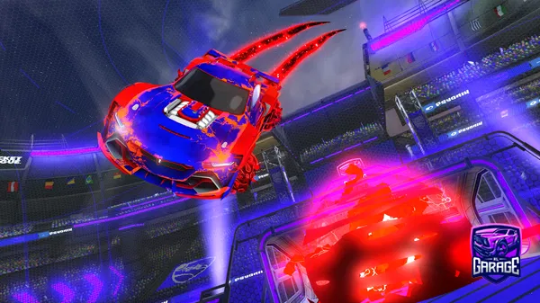 A Rocket League car design from spezridr