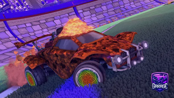 A Rocket League car design from tysucksatrl4