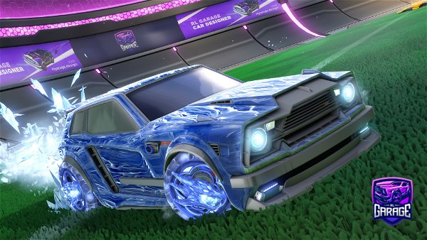 A Rocket League car design from Messiisthegoat124