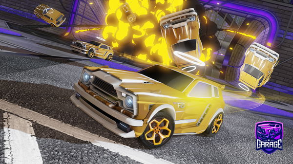 A Rocket League car design from dayboy