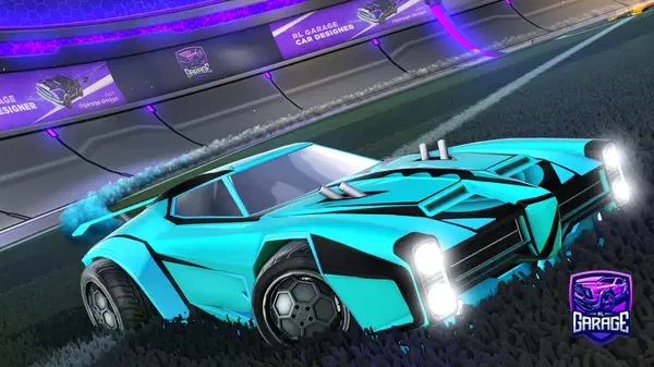 A Rocket League car design from drft_rl