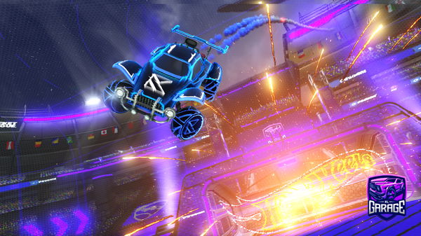 A Rocket League car design from Yavee2000