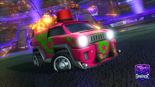 A Rocket League car design from Weaksouse