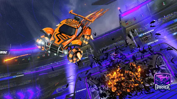 A Rocket League car design from RIZKID3Yt