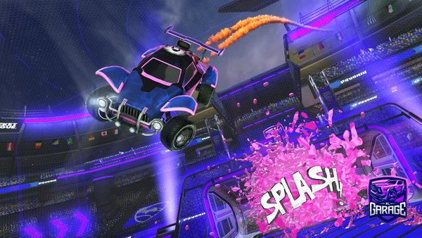 A Rocket League car design from Taintrodddd
