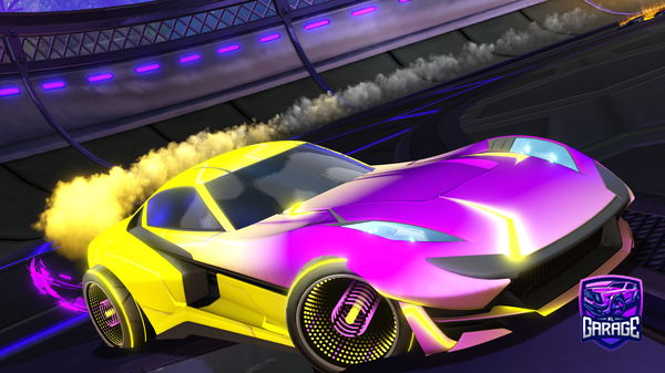 A Rocket League car design from TNT_GOD_09