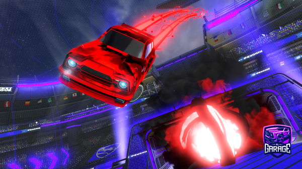 A Rocket League car design from Weavile2099