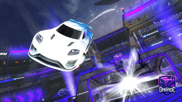 A Rocket League car design from Tryhards