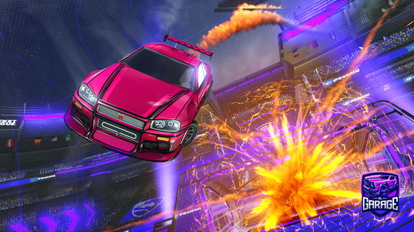 A Rocket League car design from Xsulentn8nja