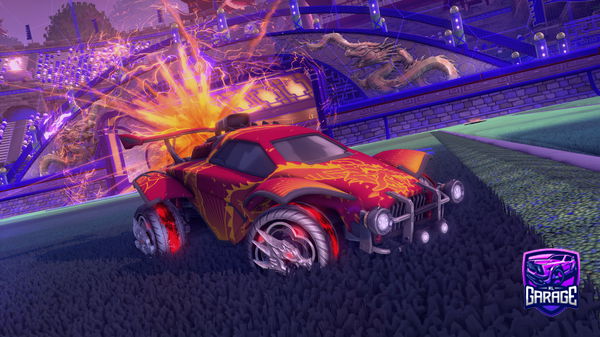 A Rocket League car design from That_onekid204