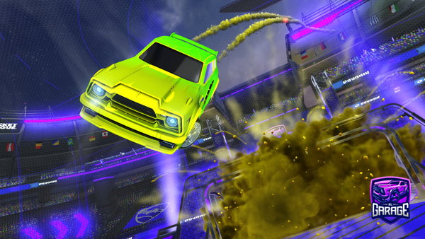 A Rocket League car design from MickleThePickle29