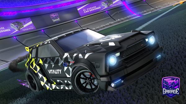 A Rocket League car design from joschari