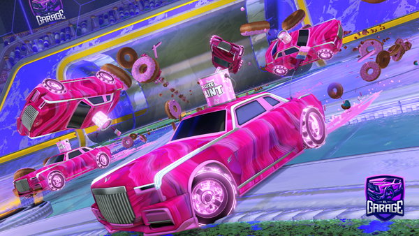 A Rocket League car design from IlVIBanana