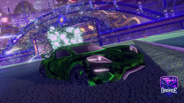 A Rocket League car design from papaionucei