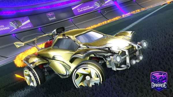 A Rocket League car design from ShootYT